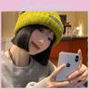 And Stylish Elegant Womens Knit Beanie Warm Cotton Hat With Trendy Design Letter