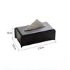 New Woven Tissue Box Leather Napkin Case Paper Cover Car Living Holder Desktop Home Tabletop Decoration