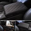 Piele Cotiera centrala masina Tampoasa moale Neagra Auto Consola centrala Cotiera pentru brate Scaun Cutie Covoras Perna Husa de perna Vehicul de protectie
