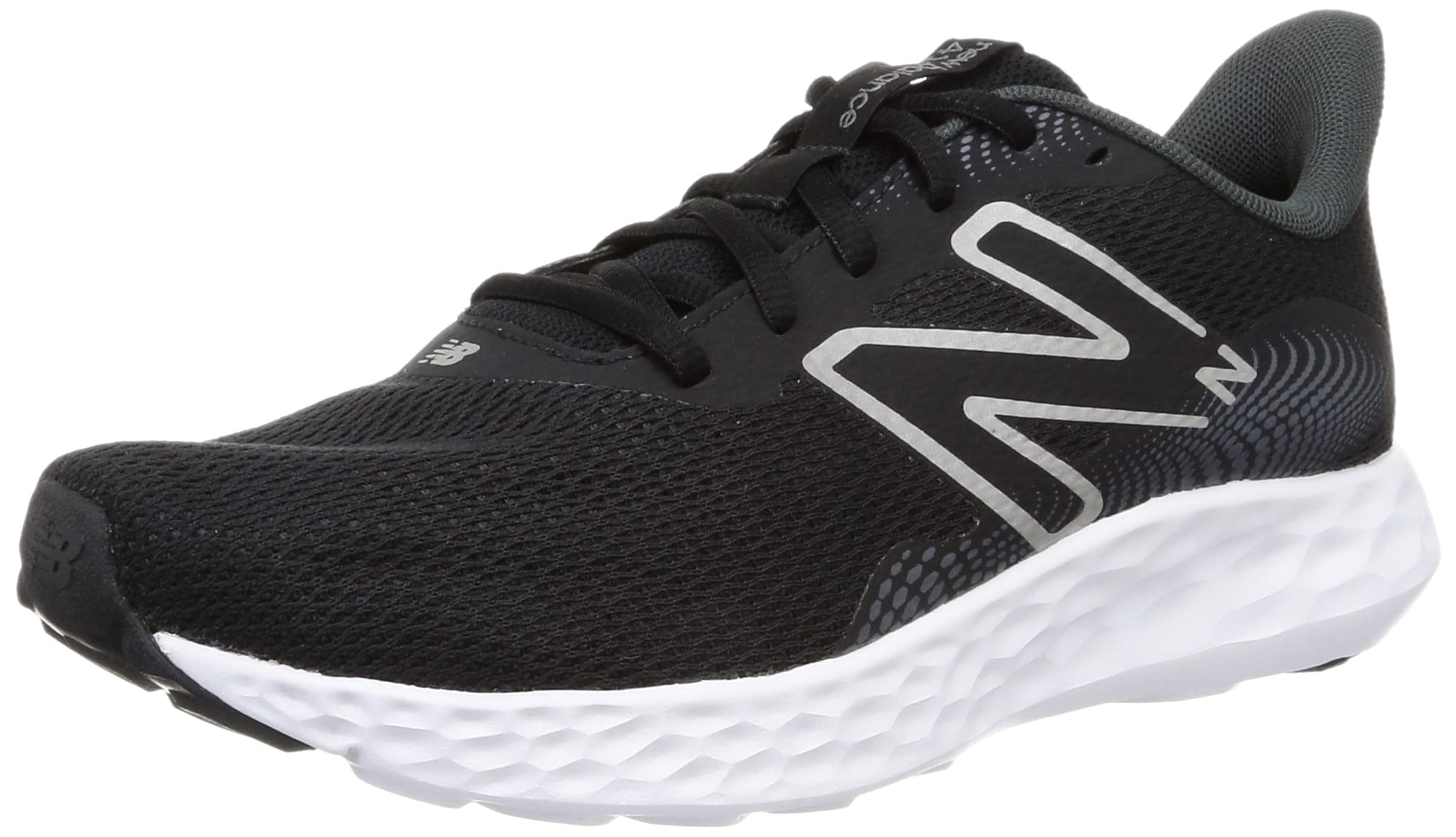 

New Balance M411 Running Current Wide LB3 Size 2E Shoes, Model, Running/Walking Sneakers, White, Lightweight, Fit, Men s (Black/White), 28.0 cm,