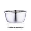 Jingzhifeng Thickened Stainless Steel Deep Mixing Bowl