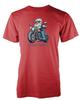 Bnwt Grumpy Tattooed Old Biker Motorbike Novelty Unique TShirt Adult Kids