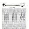 6/8/10/12pc Ratchet Wrench Set, 72-Tooth Quick Release, Open & Box End, High Hardness, Durable for DIY & Professionals