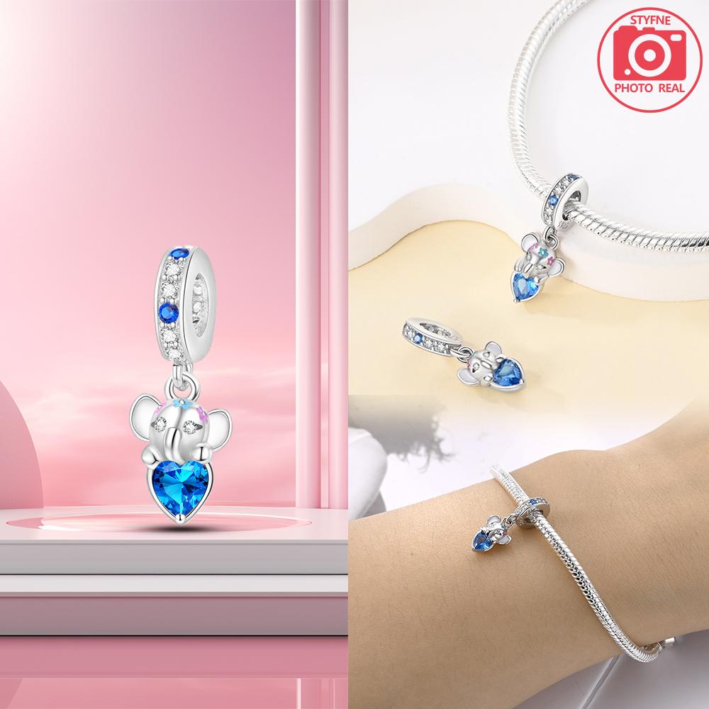 Copperhappy Elephant Pendant For Originalbracelet Necklace Jewelry Making