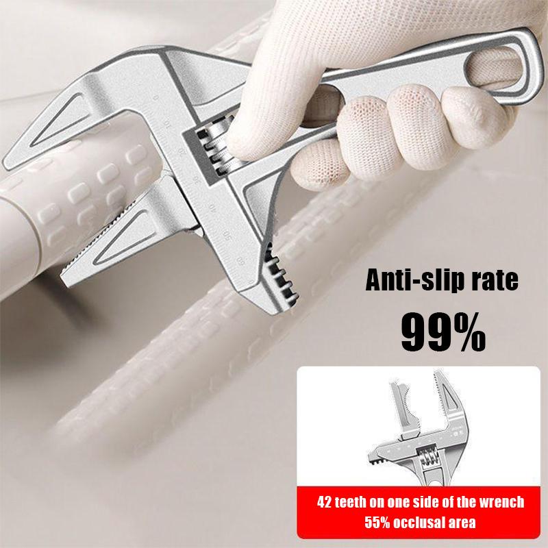 Multifunctional Adjustable Wrench For Bathroom Plumbing Repair Hand Tool