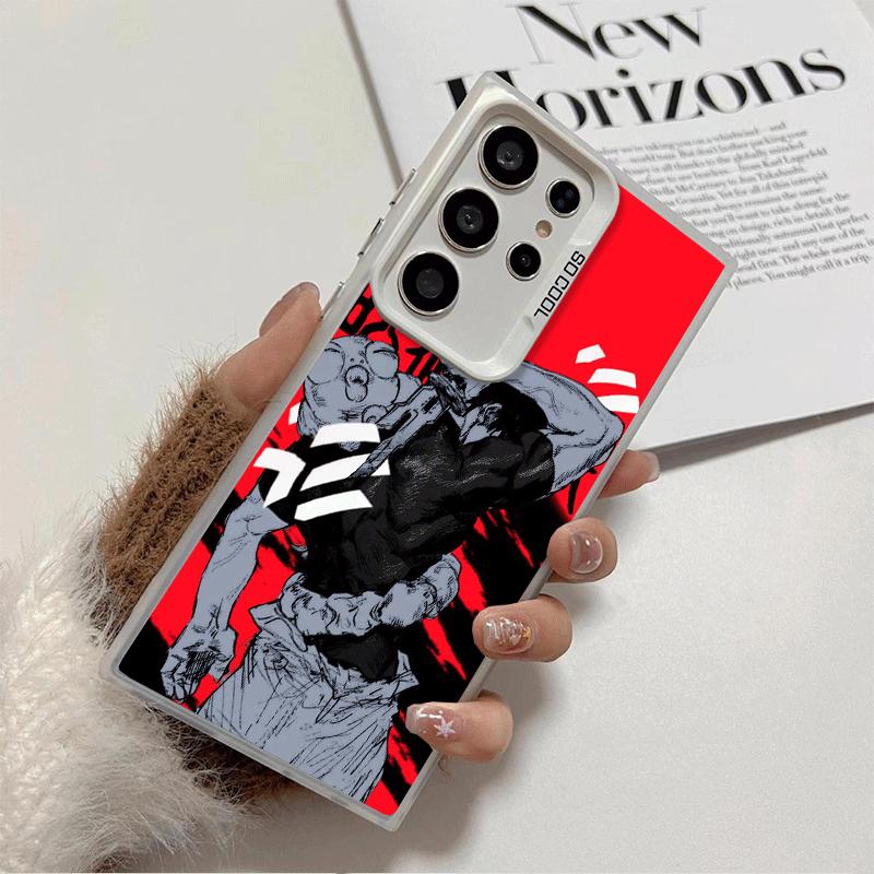 Anime Fushiguro Toji JUJUSU Soft Phone Case for Samsung Galaxy S24 S25 FE S26 Edge S23 Ultra S22 Plus S21 + Shockproof Cover Bac