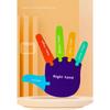 Palm Feet Busy Board Early Learning Educational Toys Puzzles Toddlers Gifts Wood Cognitive Montessori Toys for Children Kids