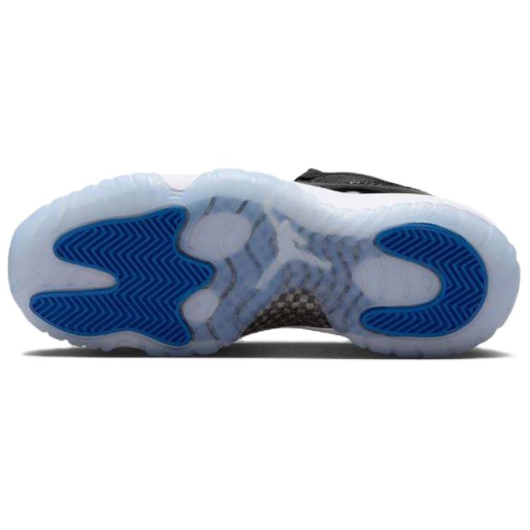 Air Jordan 11 Retro Low GS Space Jam Kids Sneakers Black Varsity-Royal White FV5121-004