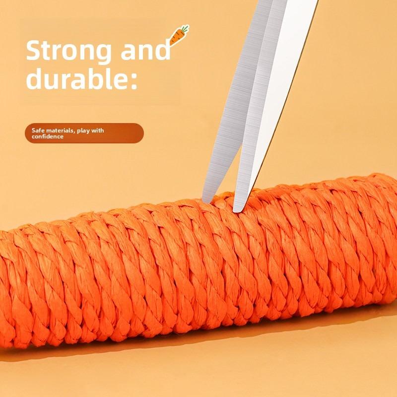 Self Play Sound Carrot Cat Toys Anti-Bite Teething Stick Cuddle Wand Scratch Board For Indoor Home Cat Pet Supplies