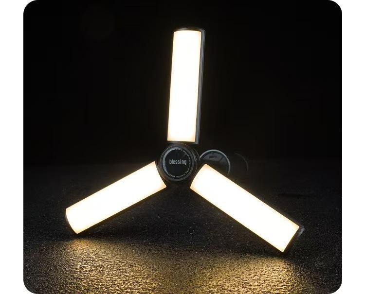 Rechargeable Multi-Functional Telescopic Camping Lamp - Super Bright Fill Light