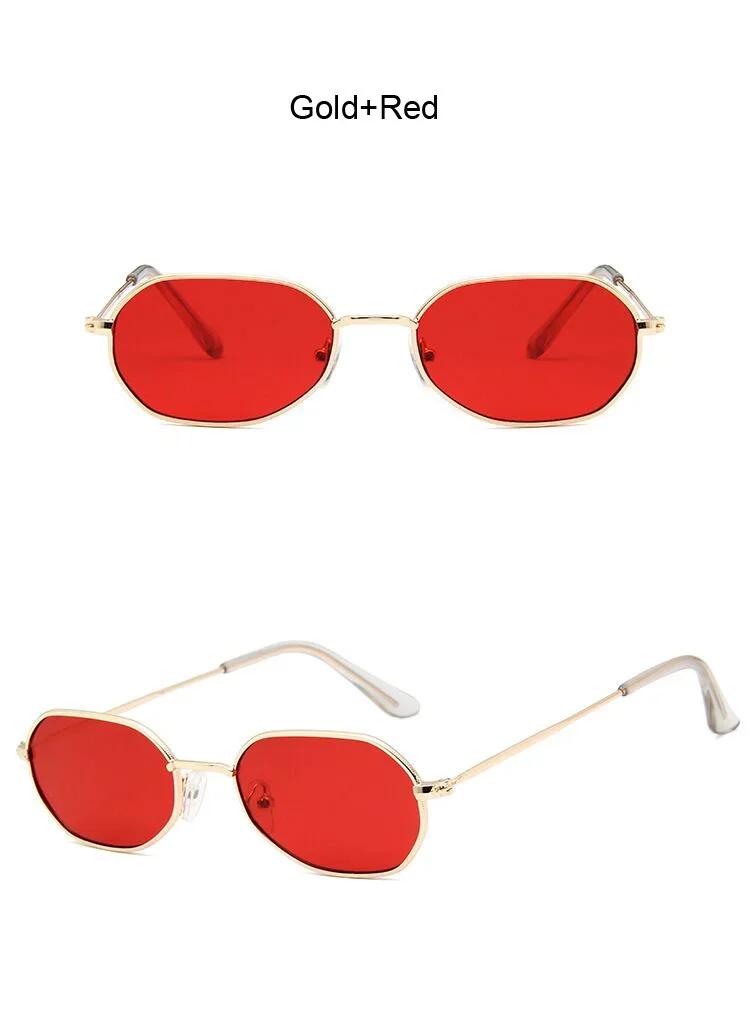 Retro Square Sunglasses Female Male Designer Retro Sun Eyewear Female Male Stylish Mirror Travel Punk Oculos De Sol