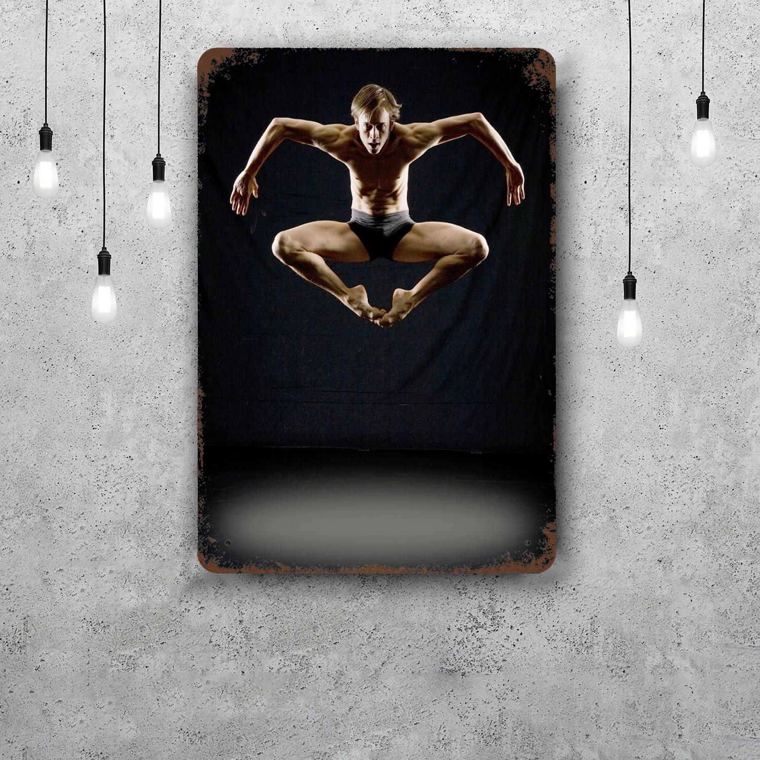 

alvin ailey Decor Poster Vintage Tin Sign Metal Sign Decorative Plaque for Pub Bar Man Cave Club Wall Decoration 20x30cm（7.8x11.8inch）