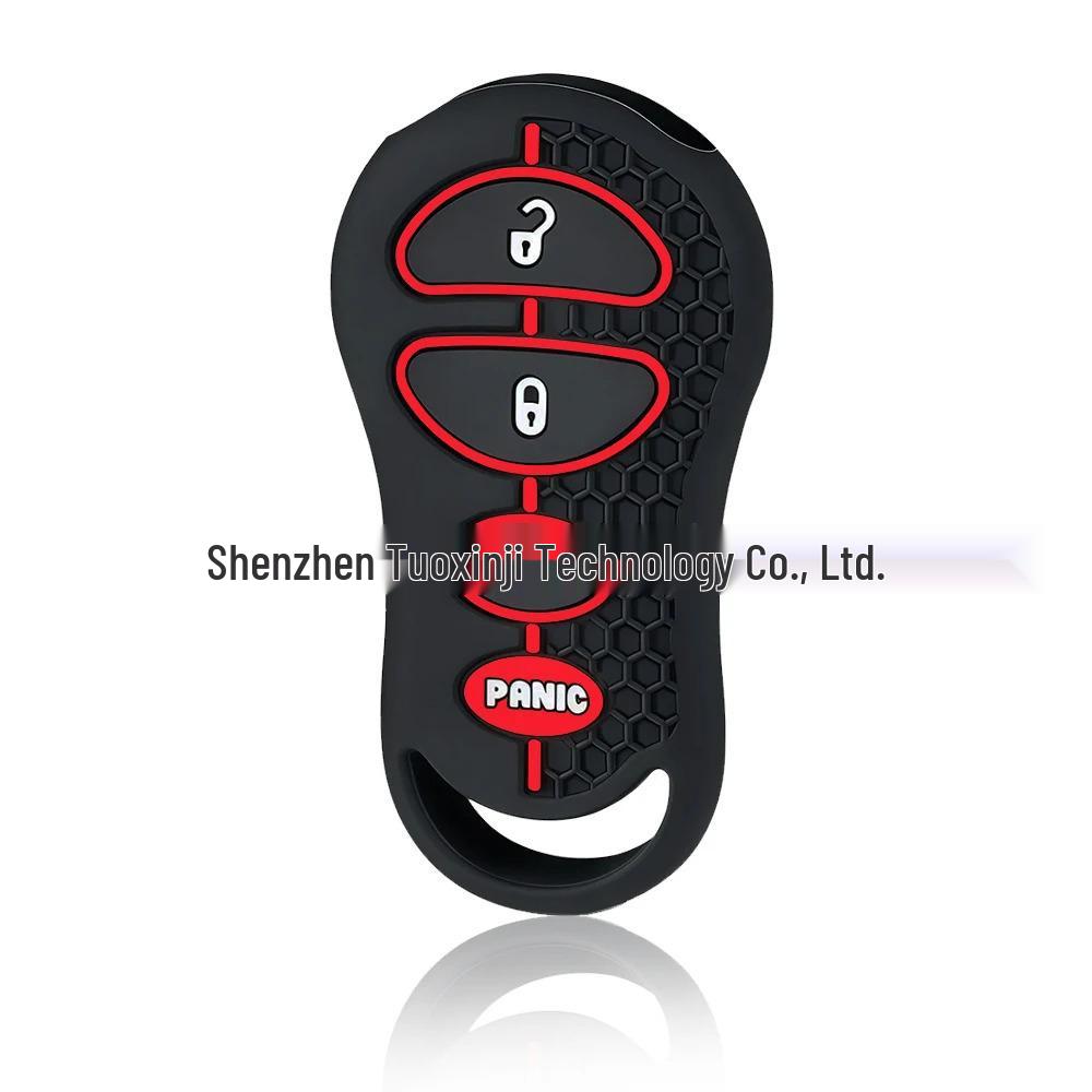 

Suitable for 2005-2010 Honda Odyssey remote: 4+1 button honeycomb silicone key cover.