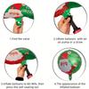 1/2pcs Giant 47 Inches Extra Large Santa Claus Decorative Balloon - Vibrant Aluminum Film Material, Inflatable, Reusable
