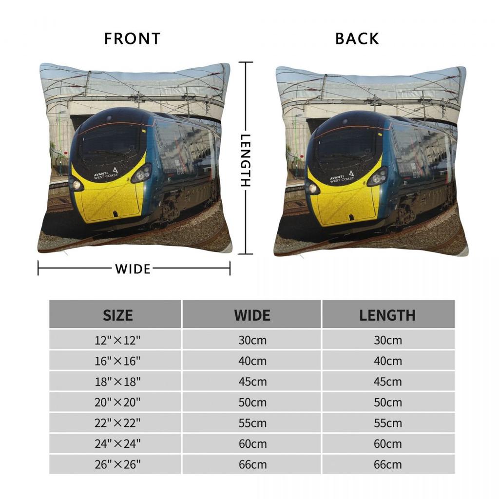 Avanti West Coast Lichfield Trent Square Kissenbezug Polyester Leinen Samt Kreative Dekoration Wurfkissenbezug Auto Sitzkissenbezug