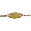 LOUIS VUITTON  M01614 Necklace gold metal Women