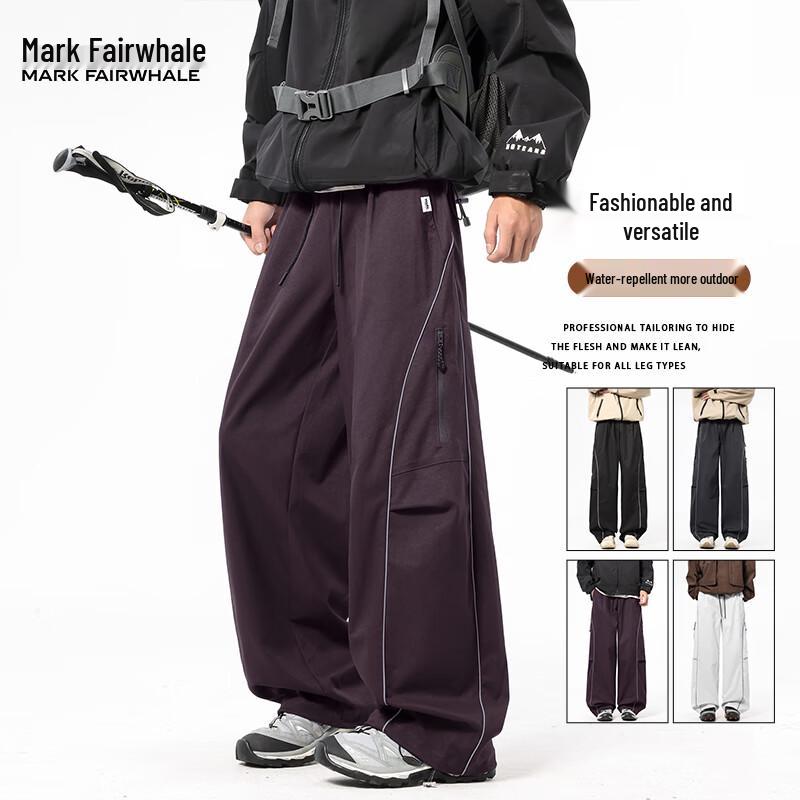 

Mark Fairwhale Men s Autumn/Winter Straight-Leg Casual Pants 3XL