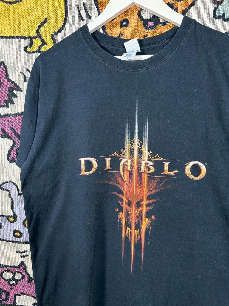 Vintage 2000s Diablo Blizzard tshirt size L