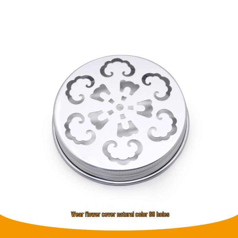 60ml Threaded Aluminum Deodorant Can Air Freshener Jar