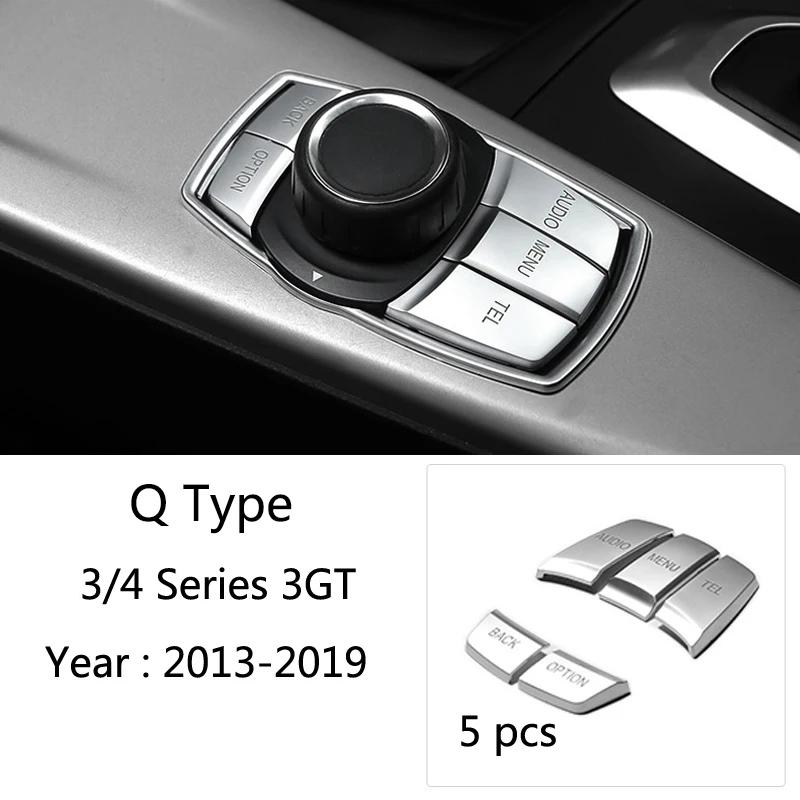 ABS Carbon Fiber Center Console Lid Armrest Box Trim Protective Cover For BMW 3 4Series3GT F30 F31 F34 F36 320i Car Accessories