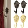 2Pcs Vintage Style Tieback Hooks Zinc Alloy Wall Hook New Curtain Drapery  Interior Design