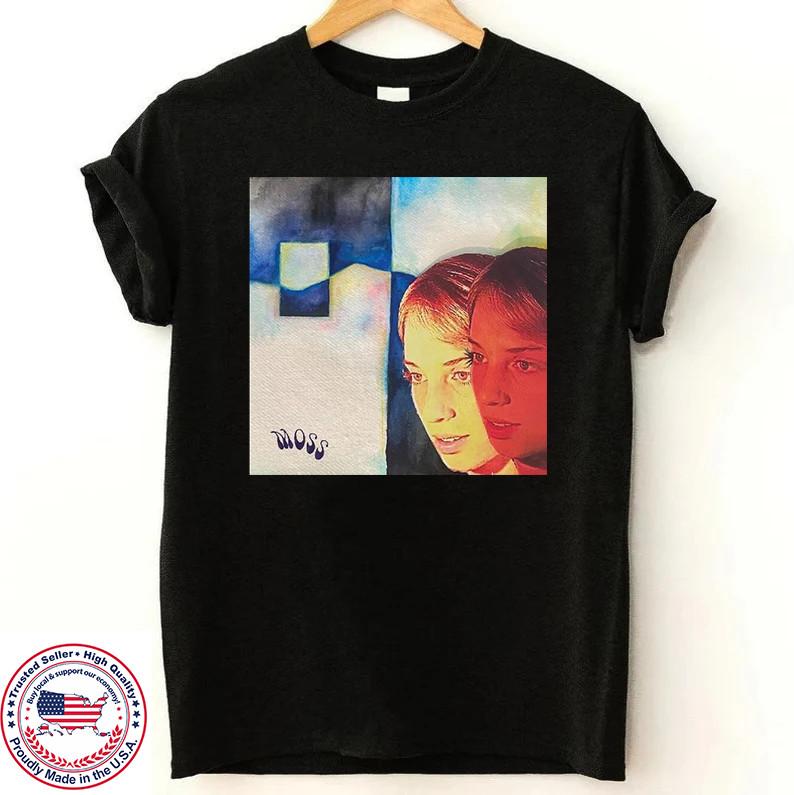 Maya Hawke Moss Black Cotton T Shirt Full Size S-5XL S
