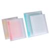 Four-color Light Color Stationery PP Plastic Loose-leaf Notebook Cover Custom B5 Loose-leaf Coil Hand Account Shell