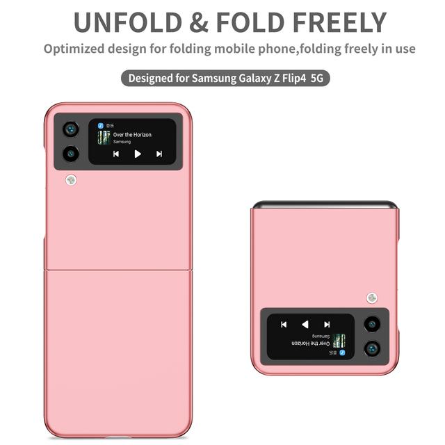 Anti -Scratch Comfortable Fashion Case For Samsung Galaxy Z Flip 4 5g Flip4 Flip3 Flip 3 Non -Slip Cover For Samsung Z Flip4