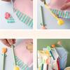 8Pcs Tulip Food Sealer Clips, Reusable Moisture Resistant Clamps for Snack Cereal Lunchbox Household Storage