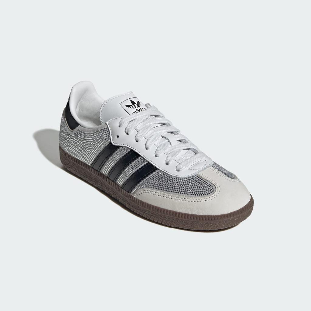 adidas SAMBA OG IH9055 Unisex Originals Sneakers Crystal White / Core White / Silver Metallic