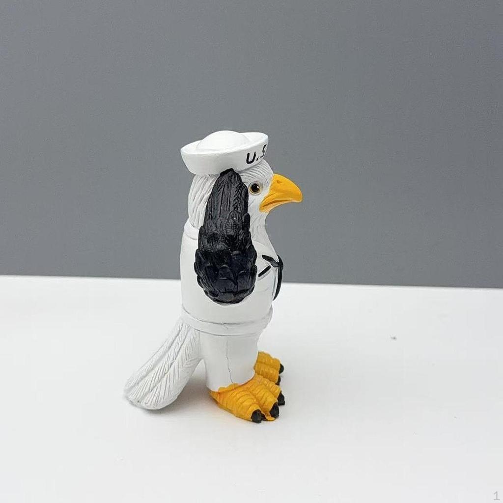 Eagle Statue Decorative Practical Figurine for Home Friends Desktop Display