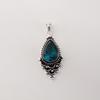 Pietra Preziosa Apatite Argento Sterling 925 Gioiello Fatto a Mano Ciondolo 1,5" Per Regalo PP-70-1