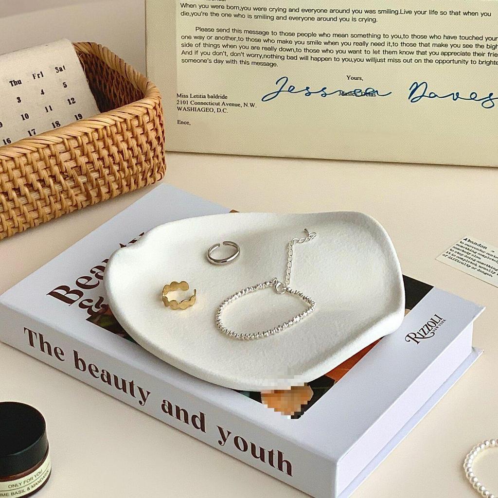 Nordic Wave Ceramic Storage & Jewelry Display Tray