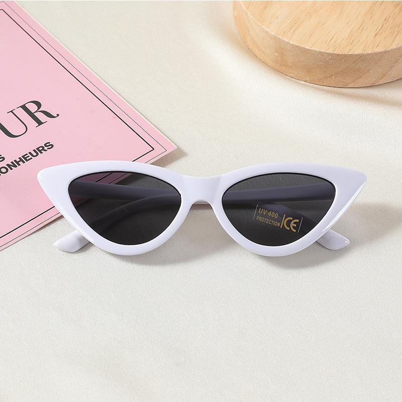 Fashion Children Cute Cat Eye UV400 Sunglasses Baby Girls Outdoor Sun Protection Sunglasses Kid Eye Protection Glasses