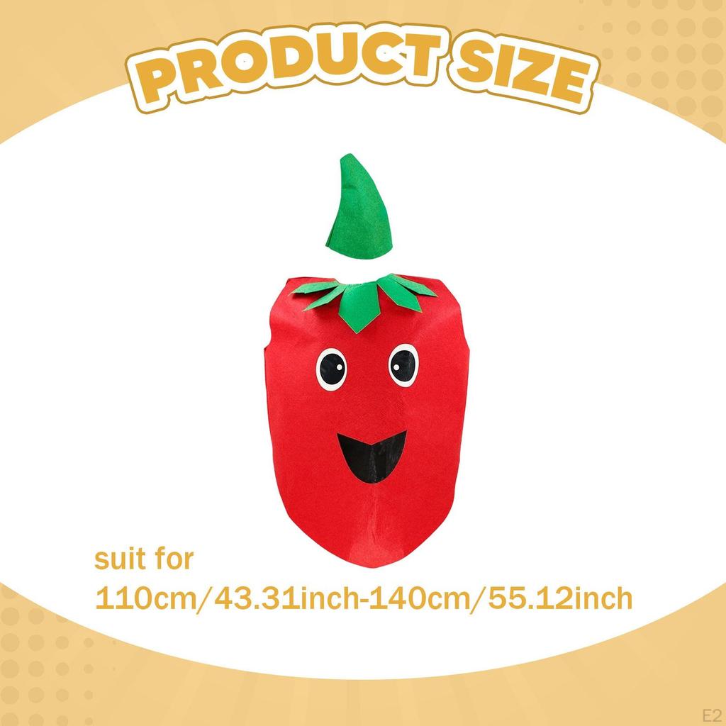Halloween Costume for Kids Carrot Party Favors Supplies Holidays
