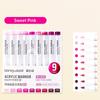 9pcs Color Studio Markers Set Soft Head Brush for Art Painting Drawing Manga Sketch Rocks Fabric