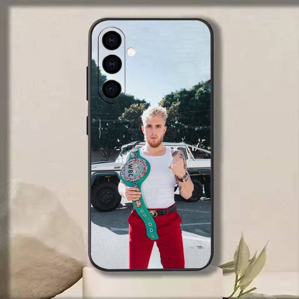 Jake Paul   Phone Case For Samsung Galaxy A73,A72,A71,A70,A53,A52,A51,Soft Silicone Black Cover