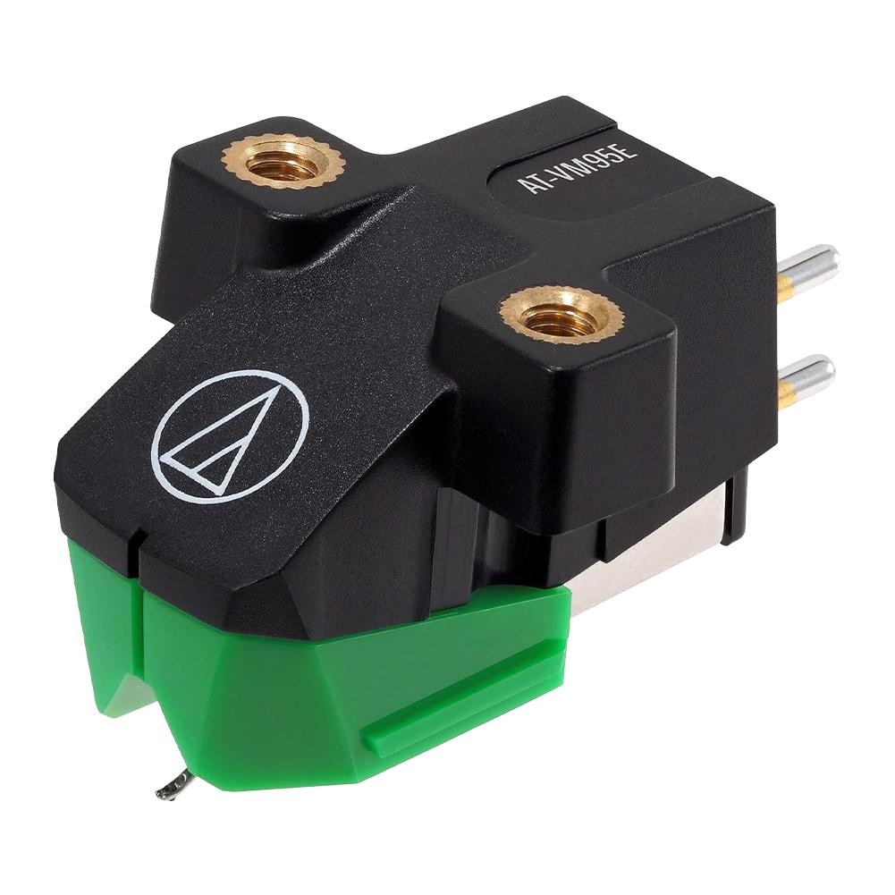 AT-VM95E Dual Action Magnetic Stereo MM Cartridge Sylus Replacement Dedicated VM Stylus for LP Vinyl Record Player Turntable