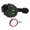 Dual USB Charger Socket DC12V Charger Adapter Power Outlet Adapter for ATVs RVs SUVs Boats