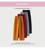 Women's Stylish Elastic Waist Wide-Leg Pants - Spring/Autumn 2026 Lace-Up Casual Drape