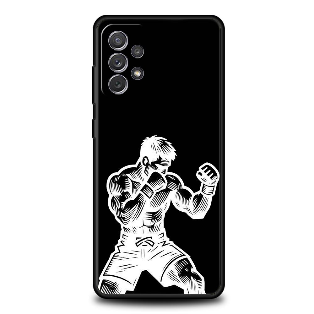Muay Thai Boxhandschuhe Handyhülle Für Samsung Galaxy A15 A13 A35 A55 A51 A71 A41 A31 A21S A03S A05 A23 A25 A33 A53 A73 5G Hülle