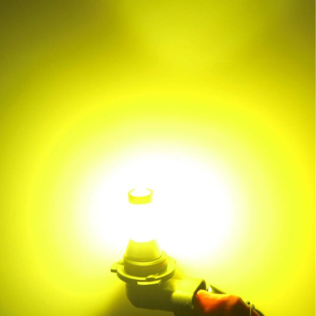 LED Fog Lamp, H11, H8, H9, H16 (Made In Japan), Yellow, Yellow-POOPEE, 35W, 800LM,