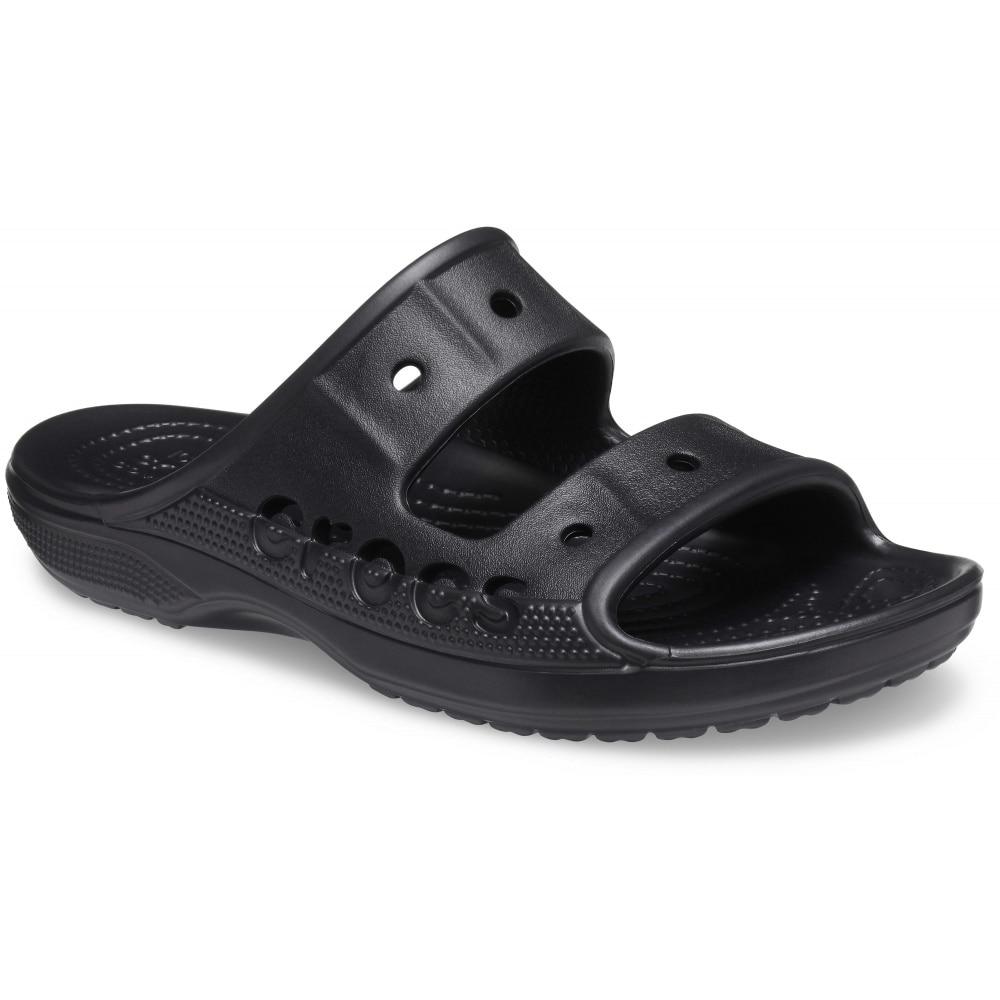 Crocs Classic Clogs, Black, Unisex Comfortable Lightweight Slip-On Shoes, Waterproof Beach Sandals, Multiple Sizes