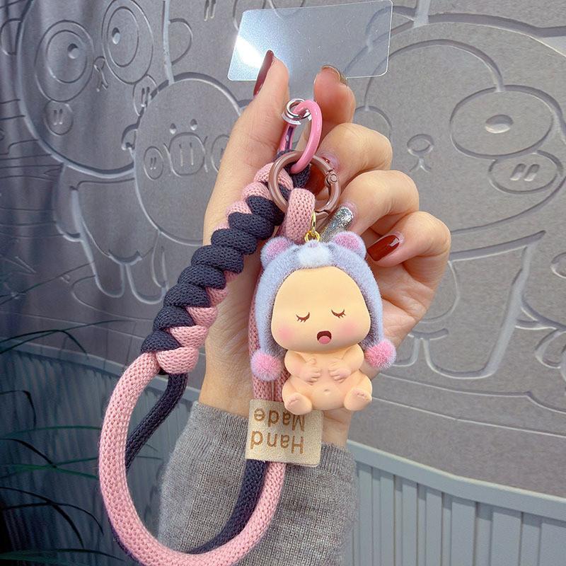 Animal Hat Baby Resin Keychain With Cute Dinosaur Design For Gift Giving And Party Decor
