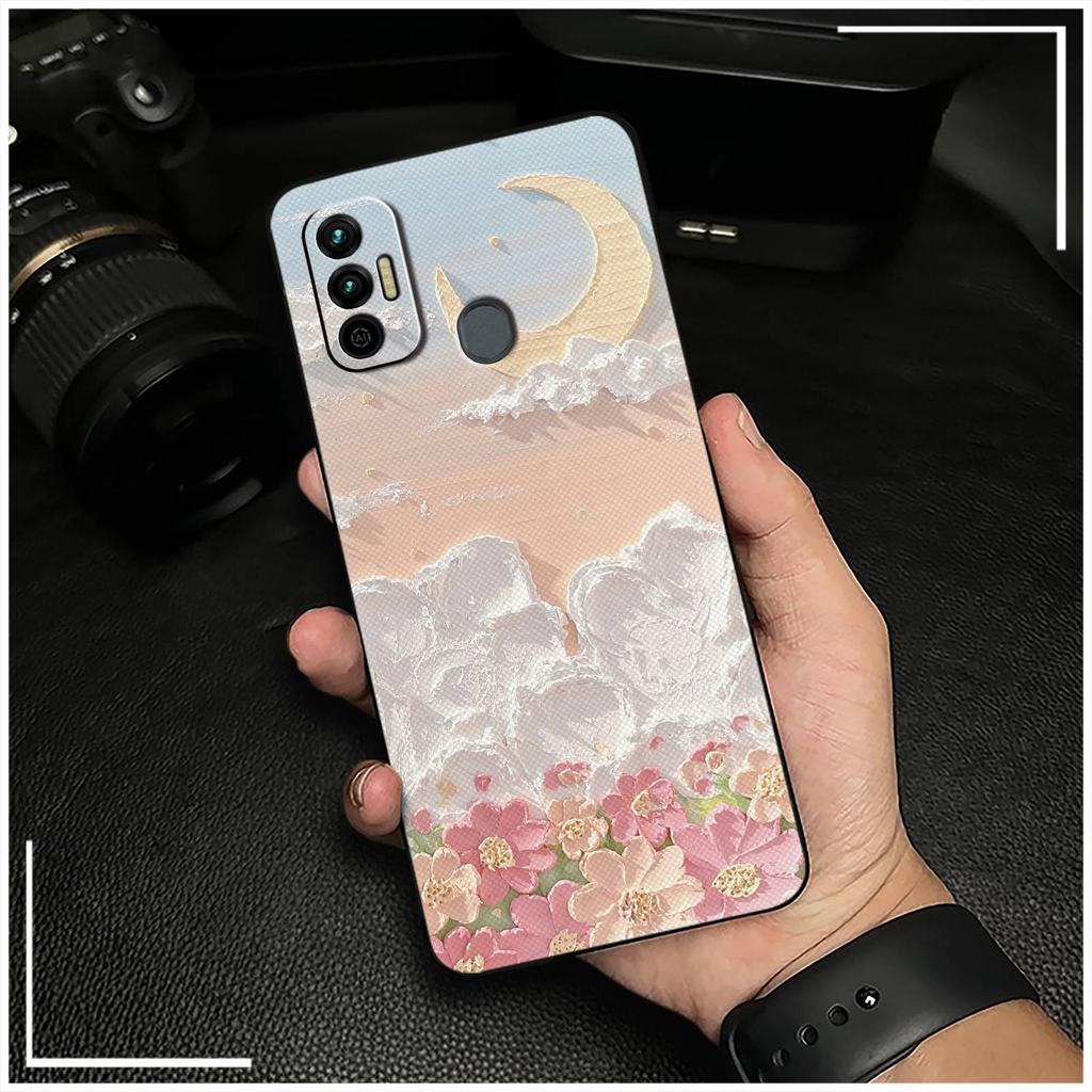 Anti-dust Shockproof Phone Case For Tecno Spark 7/Spark7T Silicone Protective Durable Cartoon Soft case Phone Pouch TPU