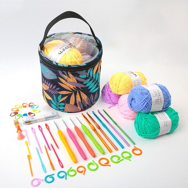 DIY Wool Crochet Kit Woolen Dolls for Housewarmings, Birthdays, and Baby Showers
