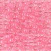 "100 Pcs Large Hole Transparent Frosted Barrel Beads - Colored Onion Powder Plastic Pony Beads for Dreadlocks and Wigs"