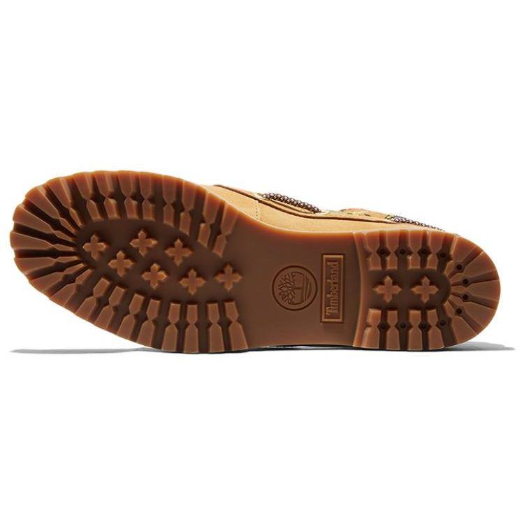 Timberland CLOT X  Classic Low Top Three Hole Boat Shoes Women Shoes Wheat A5Z9YW