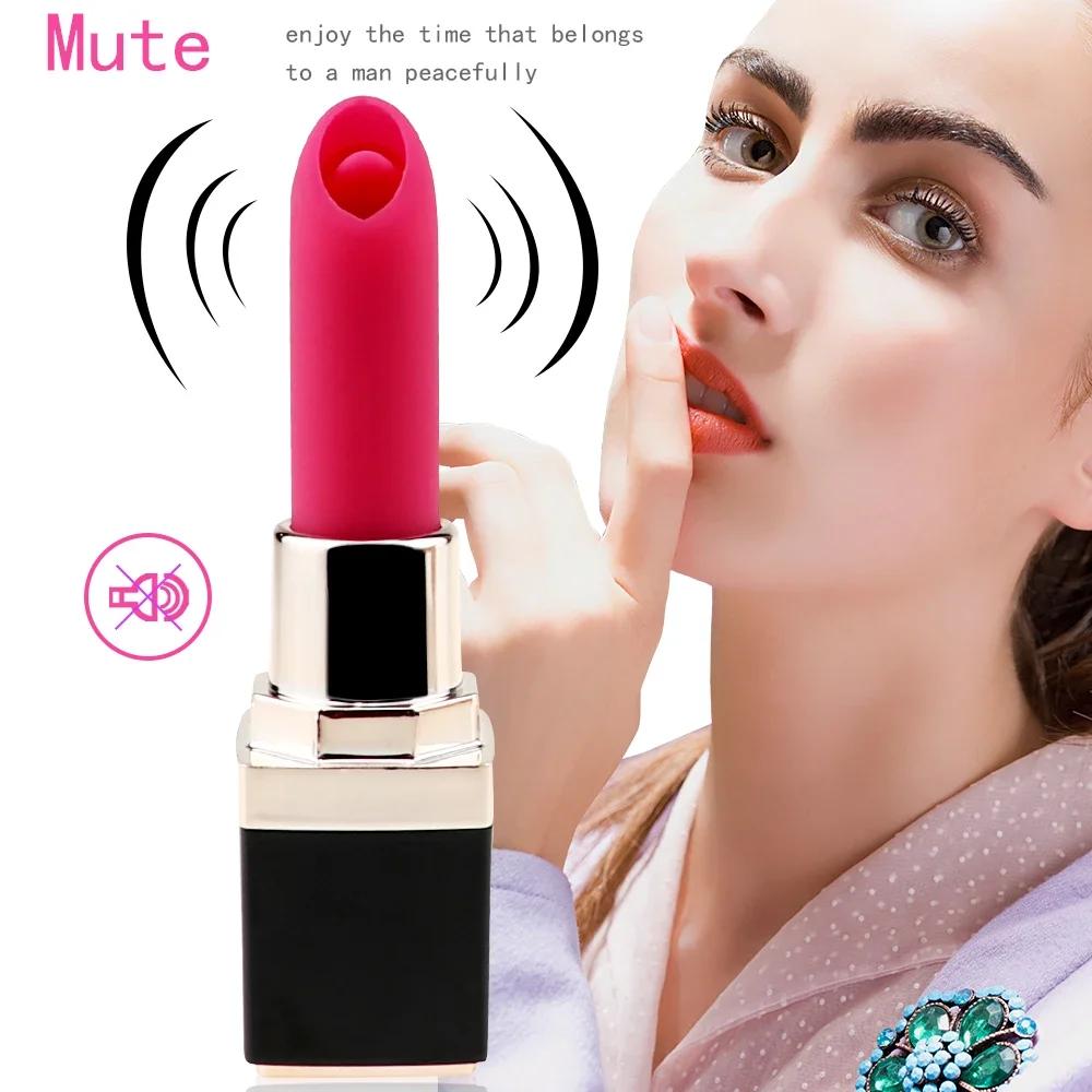 10 Speeds Mini Lipstick Vibrator Portable Bullet G-spot  Massage Clitoris Stimulator Erotic Product Sex Toys for Women
