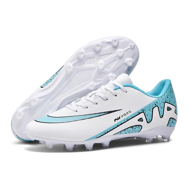 Low-top football shoes men's and women's long broken nails teen adult older children's students lawn football training shoes